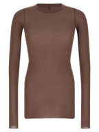 Violettes Viscose-T-Shirt