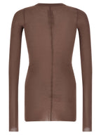 Violettes Viscose-T-Shirt