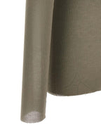 Graues Viskose-T-Shirt