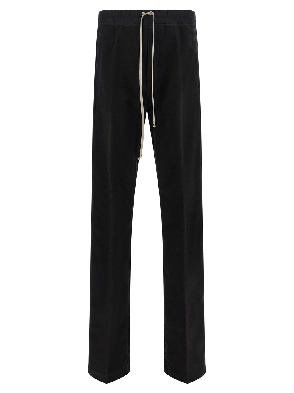 Schwarze Baumwoll-Freizeithose