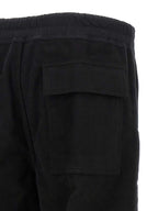 Schwarze Baumwoll-Freizeithose