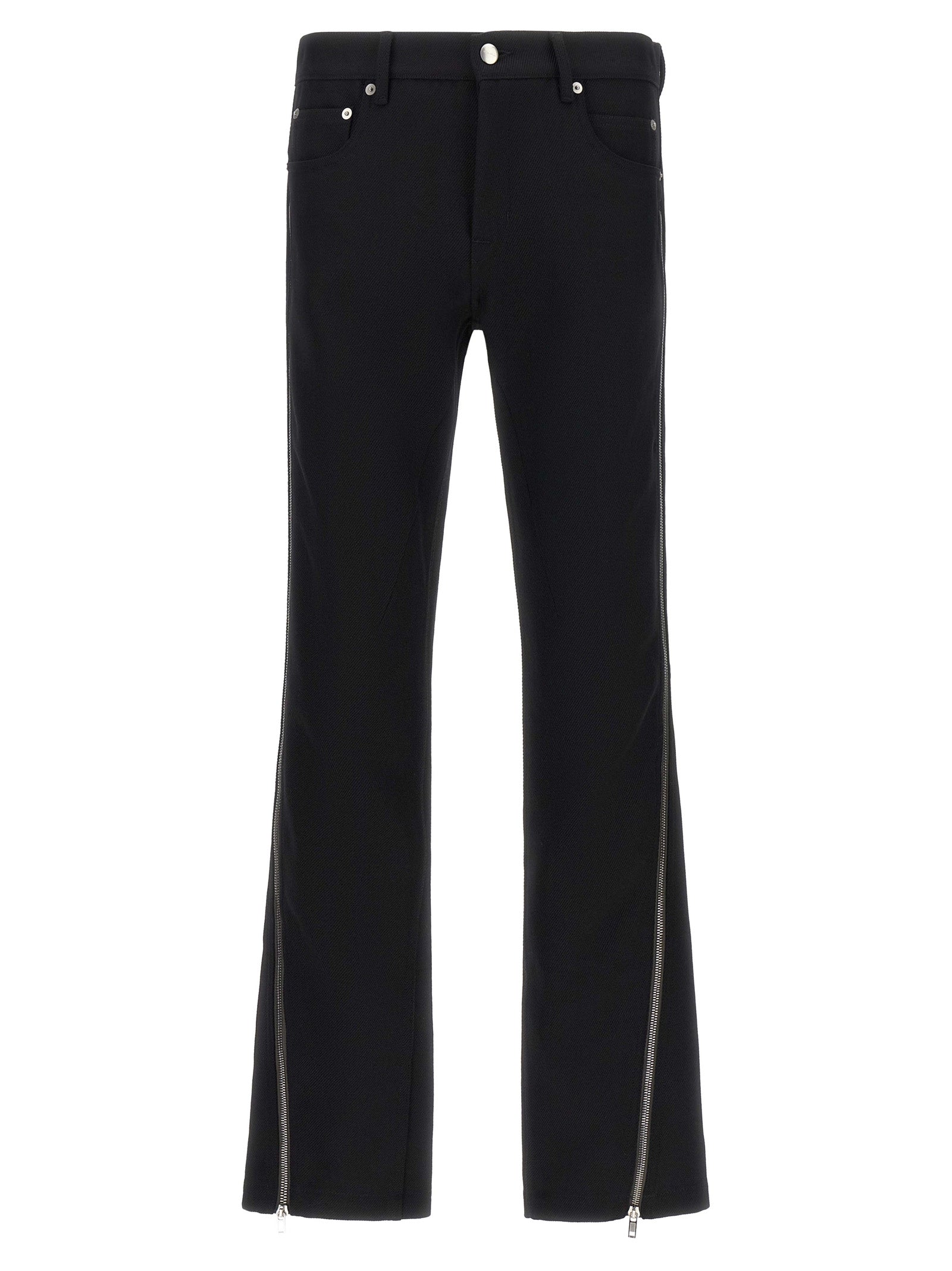 Schwarze Hose aus Schurwolle