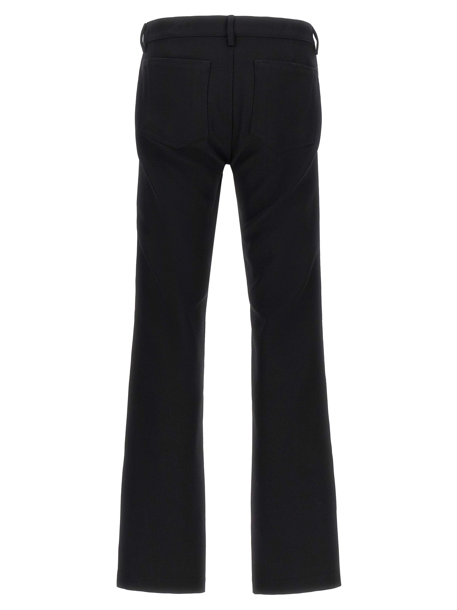 Schwarze Hose aus Schurwolle