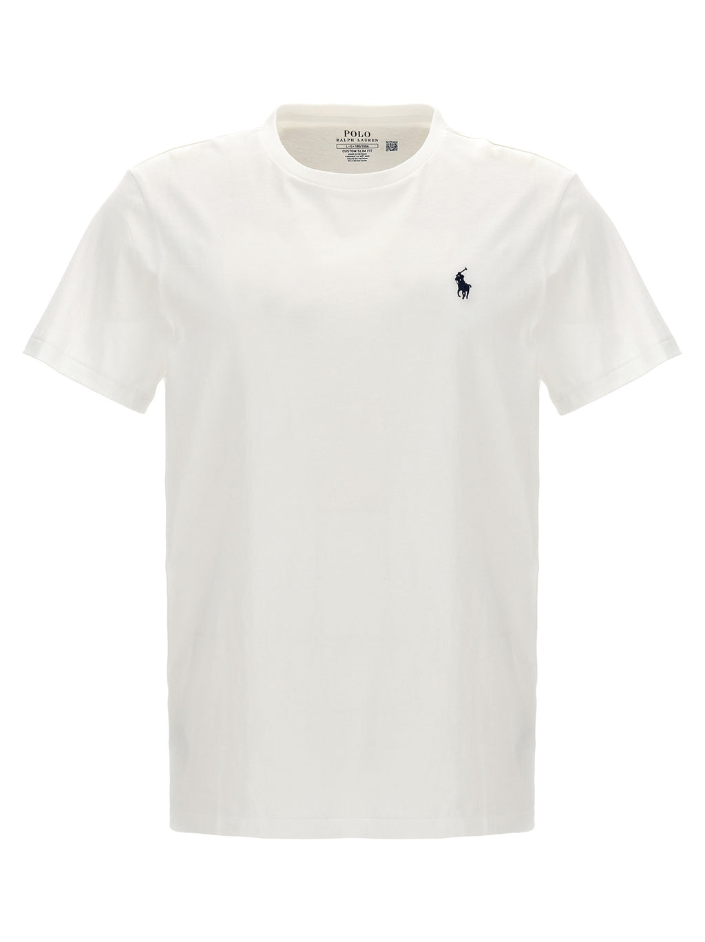 Weißes Baumwoll-T-Shirt