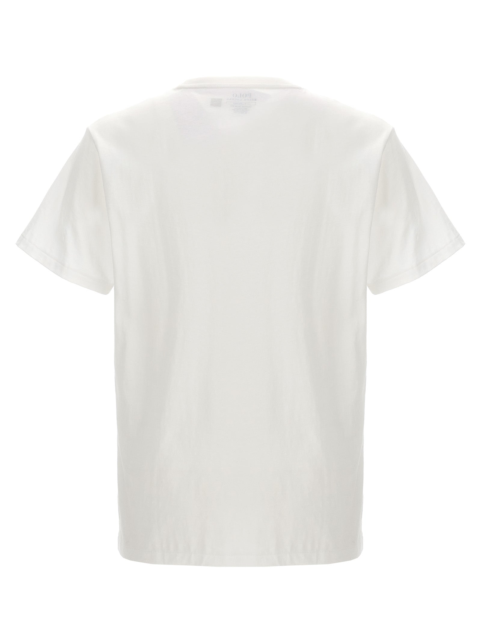 Weißes Baumwoll-T-Shirt