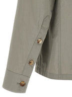 Zweifarbige Baumwoll-Shell-Jacke
