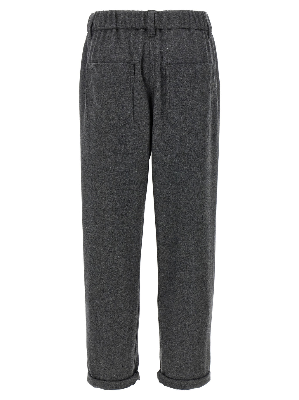 Graue Hose aus reiner Schurwolle