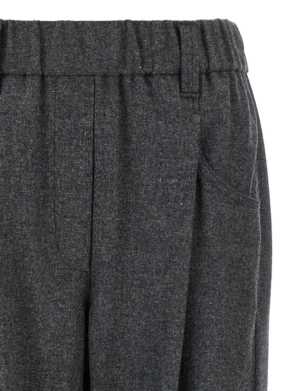 Graue Hose aus reiner Schurwolle