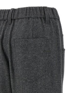 Graue Hose aus reiner Schurwolle