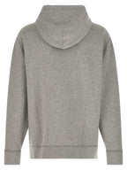 Grauer Baumwollpullover