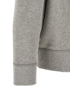 Grauer Baumwollpullover