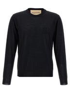 Schwarzer Cardigan aus Schurwolle