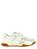 Weiße Leder-Athletic-Sneaker