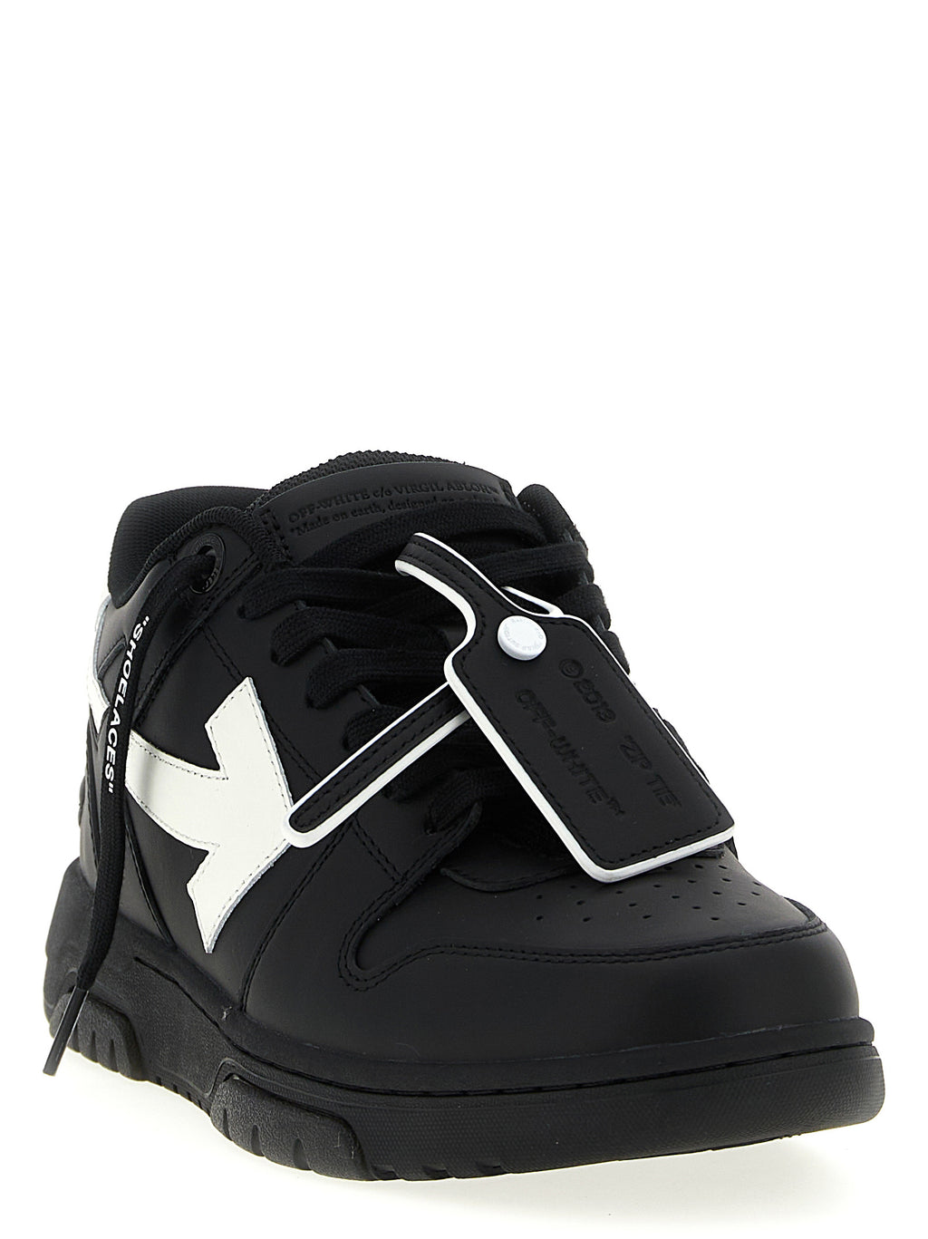 Bicolor Recycled Polyester Low Top Sneakers