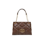 Braune Handtasche aus Polyethylen
