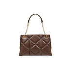Braune Handtasche aus Polyethylen