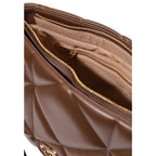 Braune Handtasche aus Polyethylen