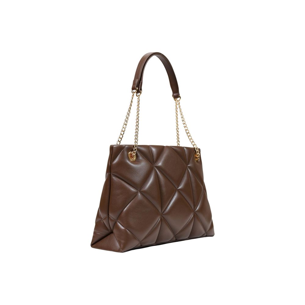 Braune Handtasche aus Polyethylen