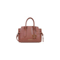 Braune Handtasche aus Polyethylen