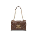 Braune Handtasche aus Polyethylen