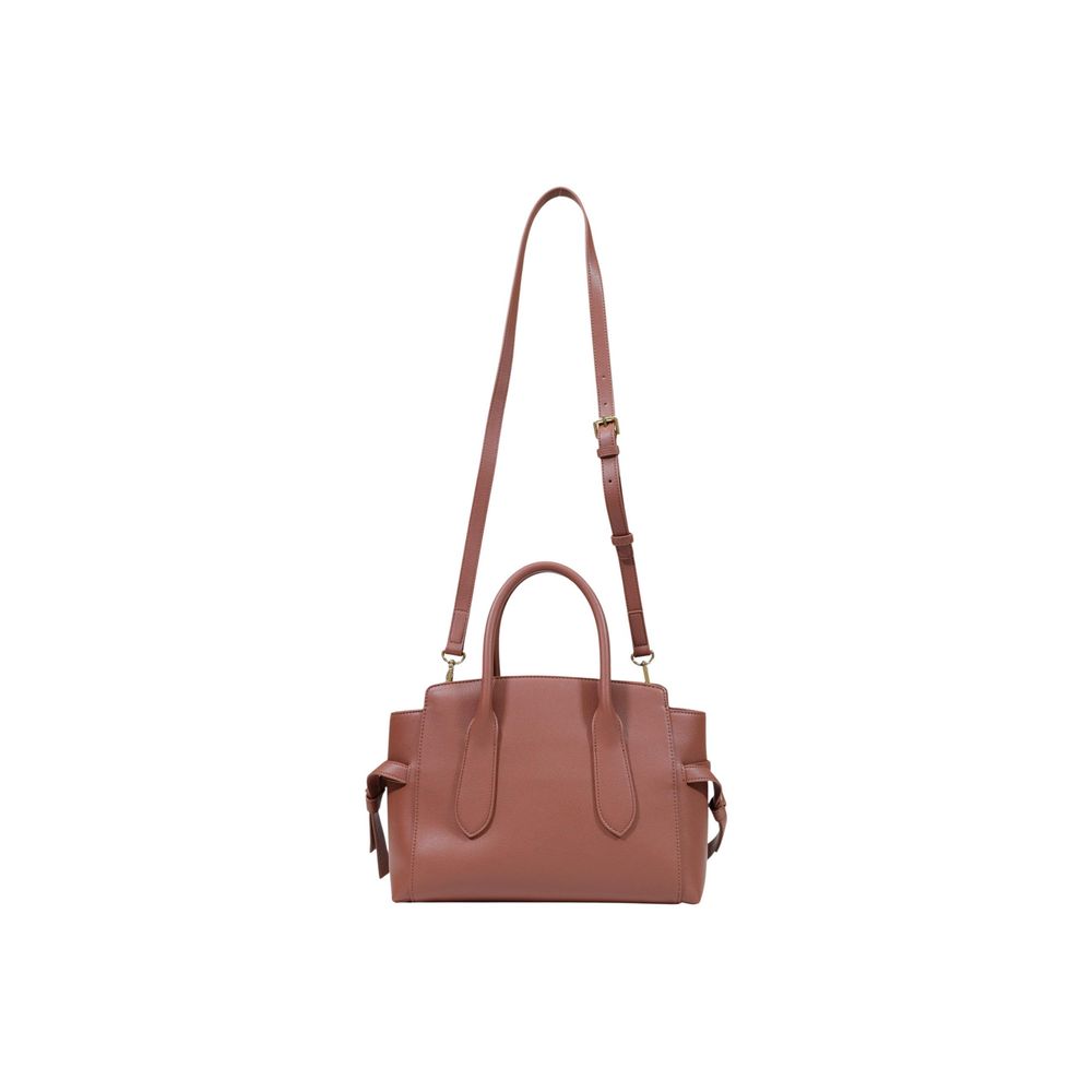Braune Handtasche aus Polyethylen