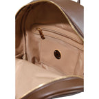 Brauner Rucksack aus Polyethylen
