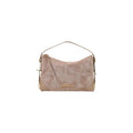 Beige Polyester Handtasche