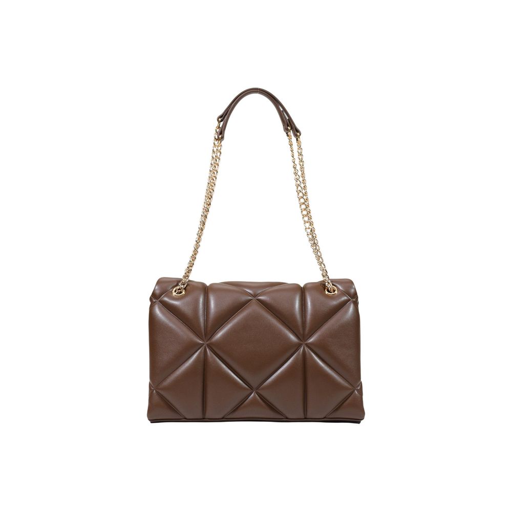 Braune Handtasche aus Polyethylen