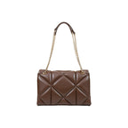 Braune Handtasche aus Polyethylen