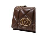 Braune Handtasche aus Polyethylen