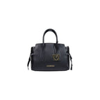 Schwarze Handtasche aus Polyethylen