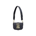 Schwarze Handtasche aus Polyethylen