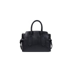 Schwarze Handtasche aus Polyethylen
