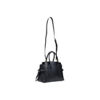 Schwarze Handtasche aus Polyethylen