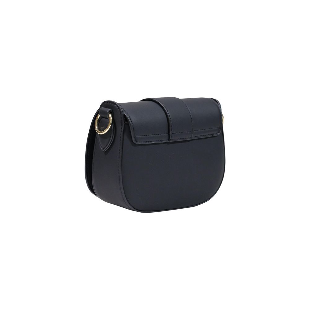 Schwarze Handtasche aus Polyethylen