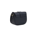 Schwarze Handtasche aus Polyethylen