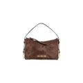 Braune Handtasche aus Polyester
