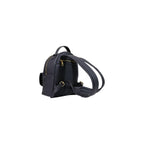 Schwarzer Rucksack aus Polyethylen