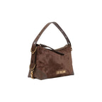 Braune Handtasche aus Polyester