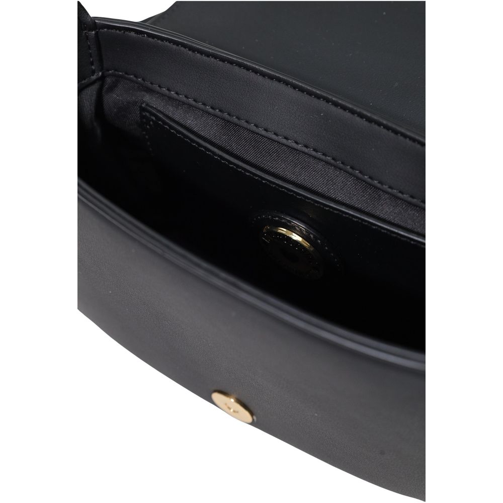 Schwarze Handtasche aus Polyethylen