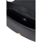 Schwarze Handtasche aus Polyethylen