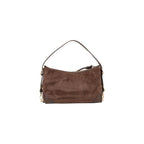 Braune Handtasche aus Polyester