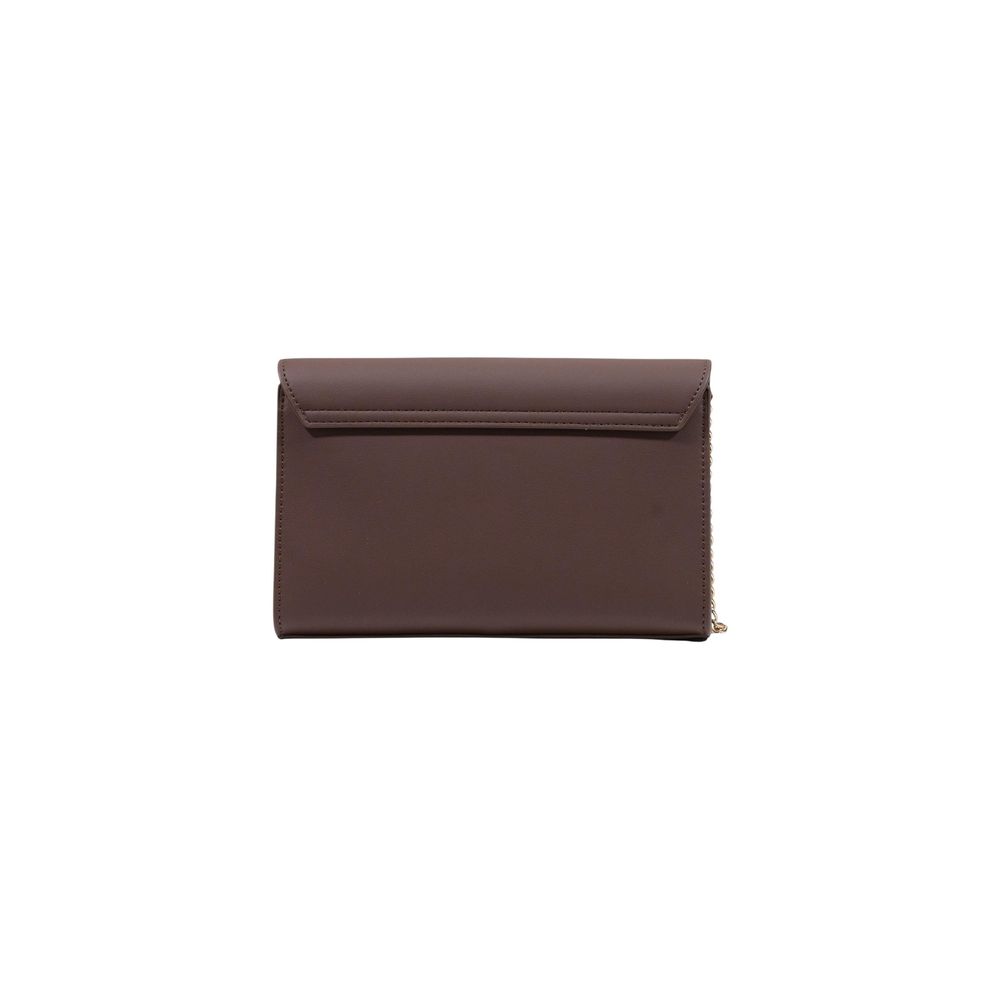 Braune Handtasche aus Polyethylen