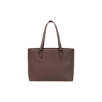 Braune Handtasche aus Polyethylen