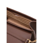 Braune Handtasche aus Polyethylen