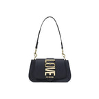 Schwarze Handtasche aus Polyethylen