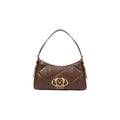 Braune Handtasche aus Polyethylen