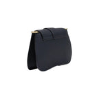 Schwarze Handtasche aus Polyethylen