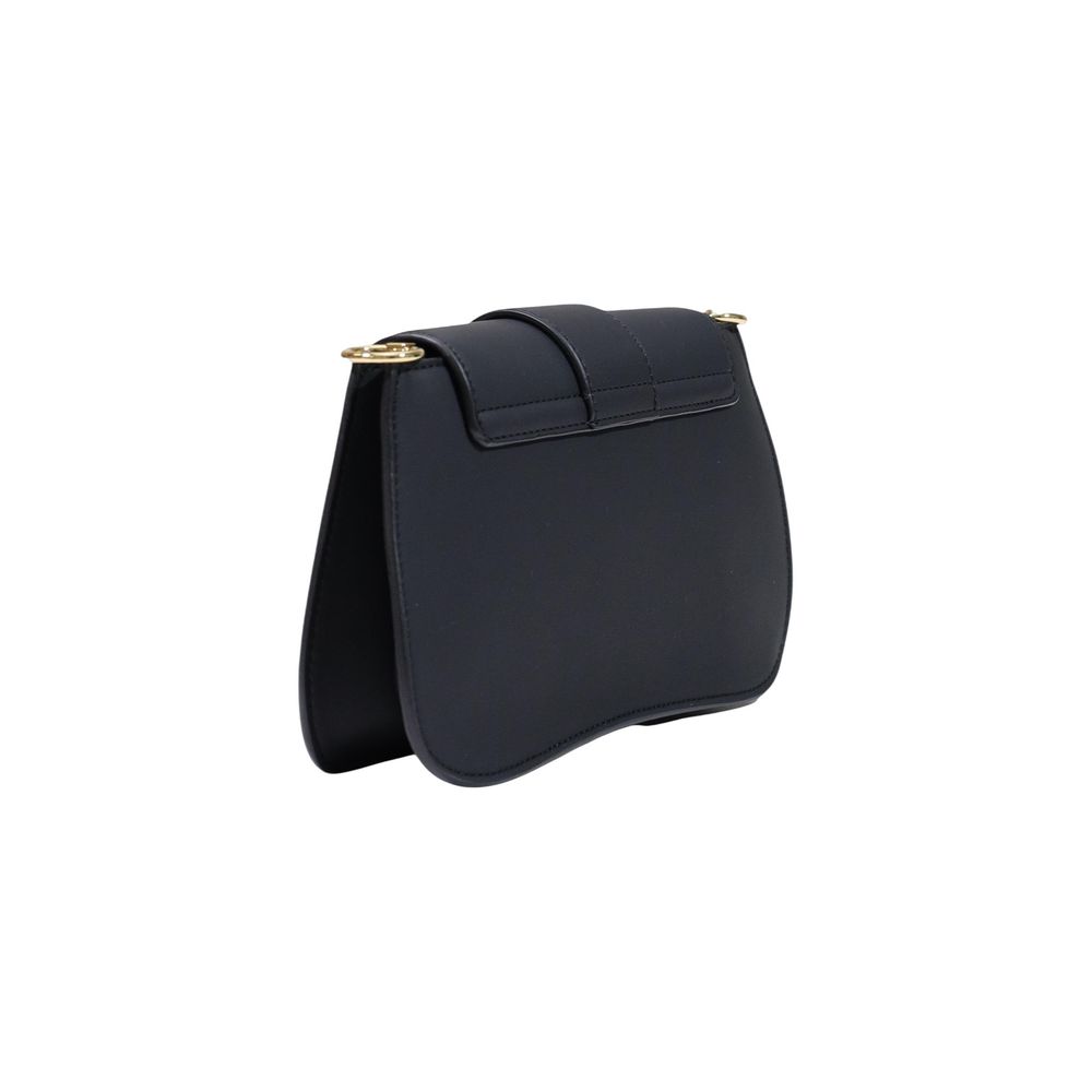 Schwarze Handtasche aus Polyethylen
