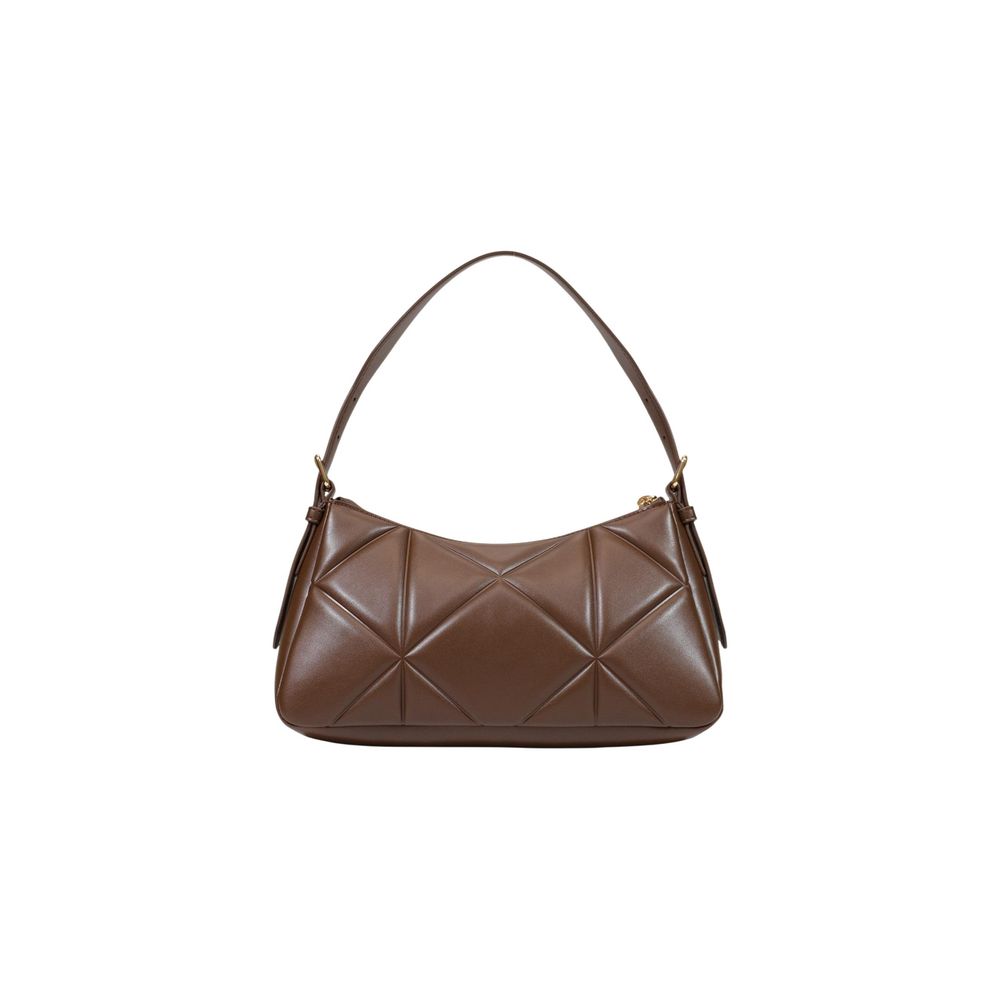 Braune Handtasche aus Polyethylen